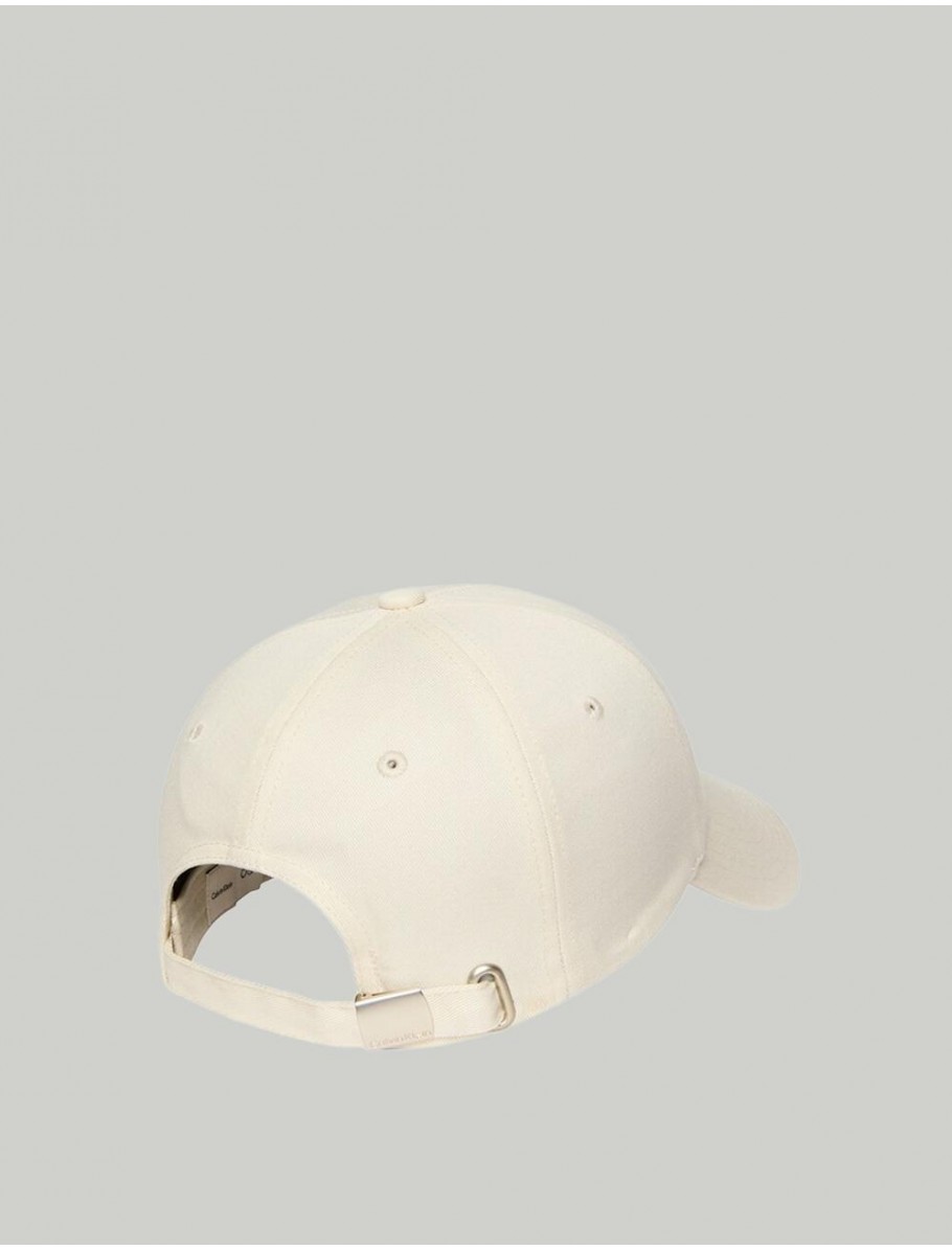 GORRA CALVIN KLEIN LOGO EMBROIDERY BASEBALL CAP GRIS