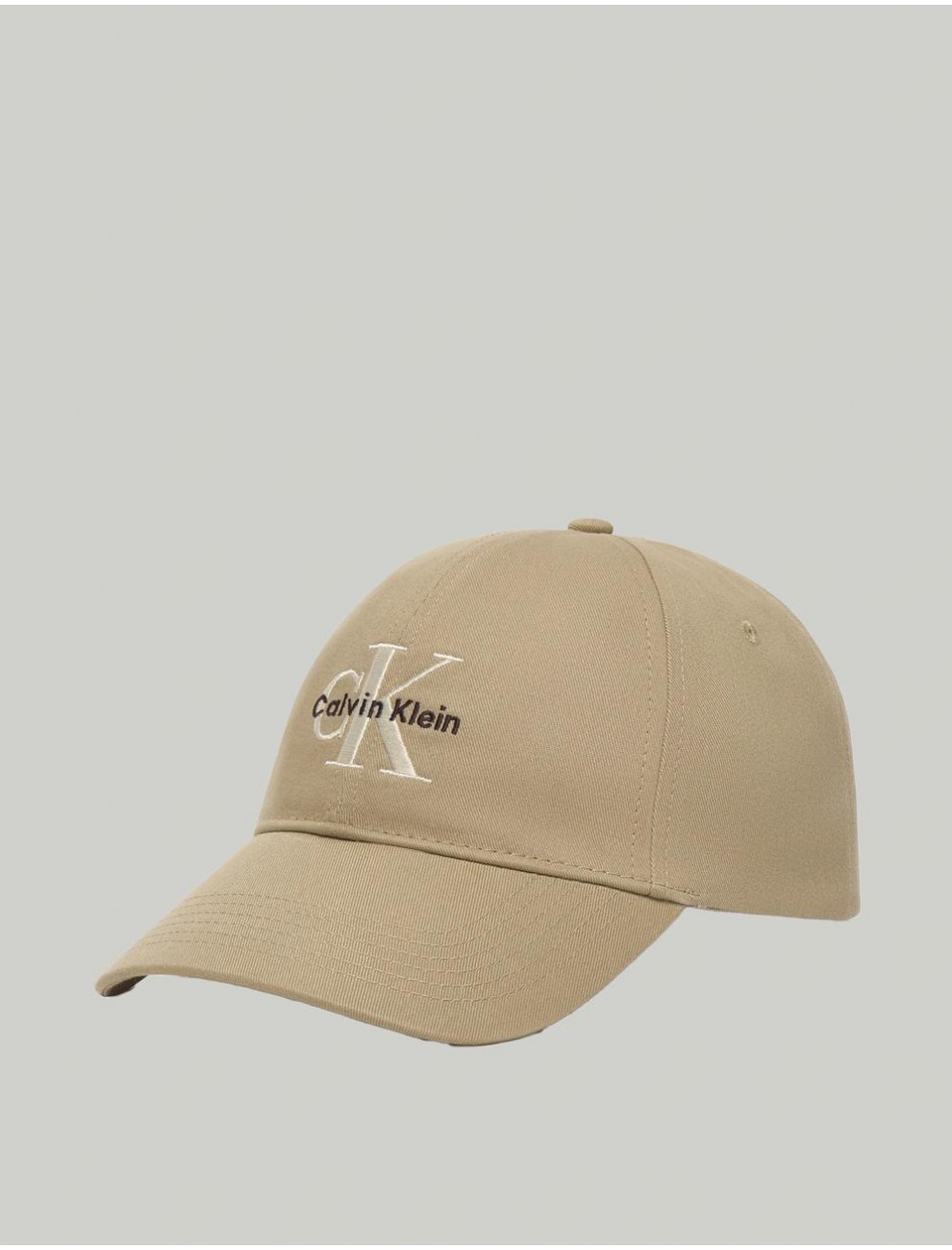GORRA CALVIN KLEIN MONOLOGO EMBROIDERY BASEBALL CAP CaMEL