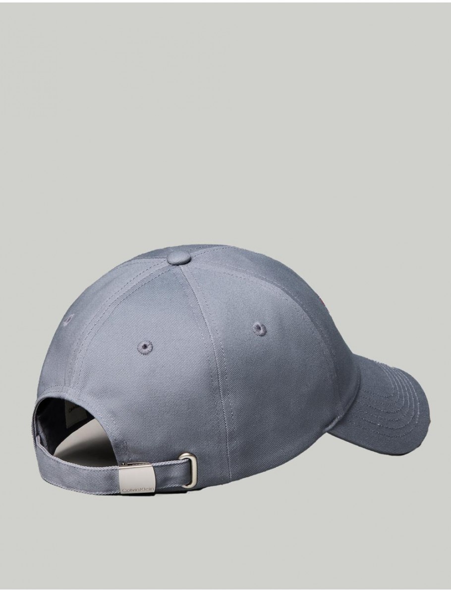 GORRA CALVIN KLEIN MONOLOGO EMBROIDERY BASEBALL HAT GRIS