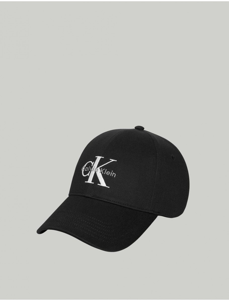 GORRA CALVIN KLEIN MONOLOGO EMBROIDERY BASEBALL HAT NEGRO