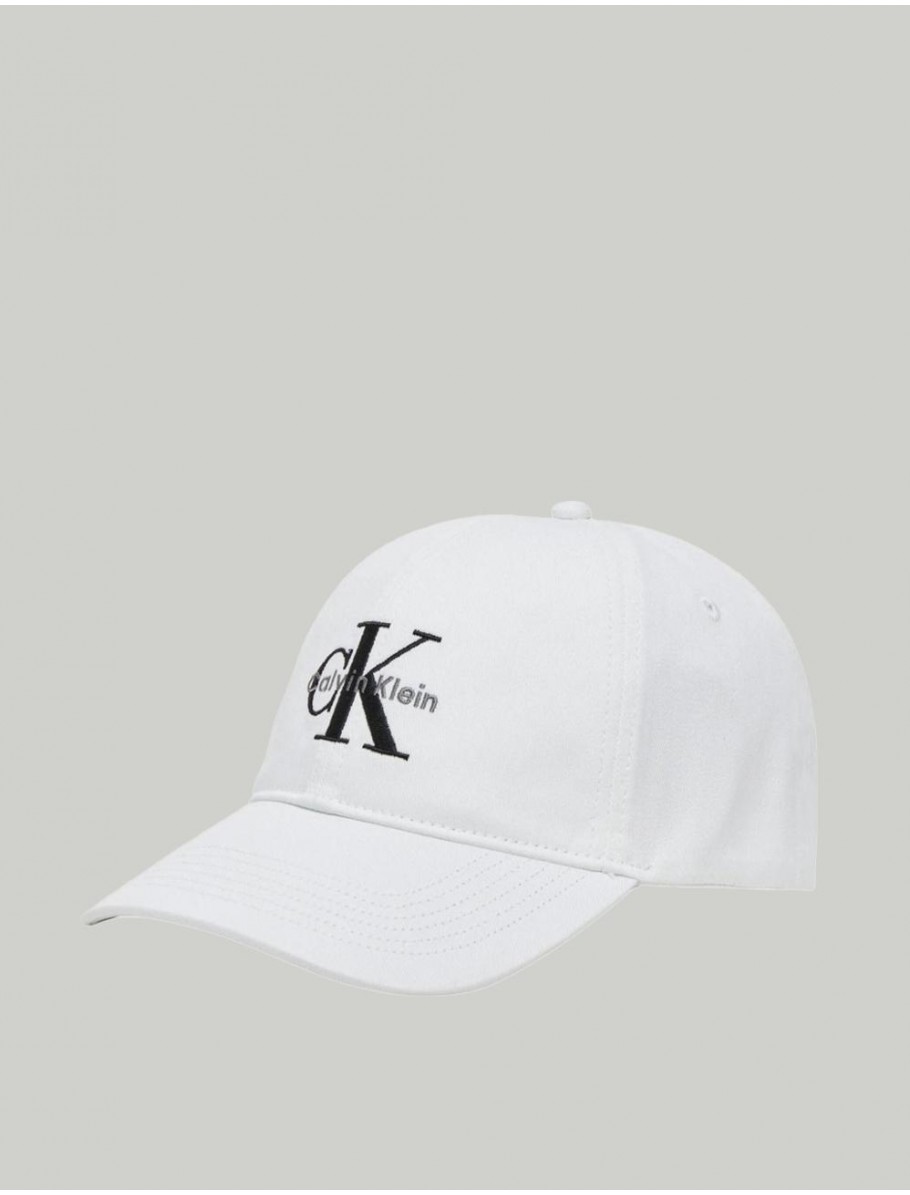 GORRA CALVIN KLEIN MONOLOGO PRINTED BASEBALL BLANCO
