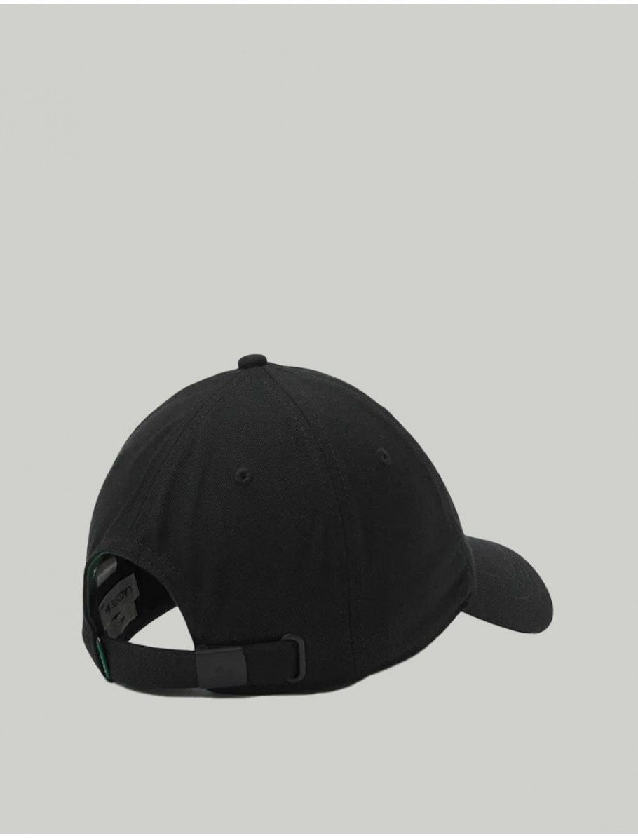 GORRA LACOSTE RK0491 CAP NEGRO