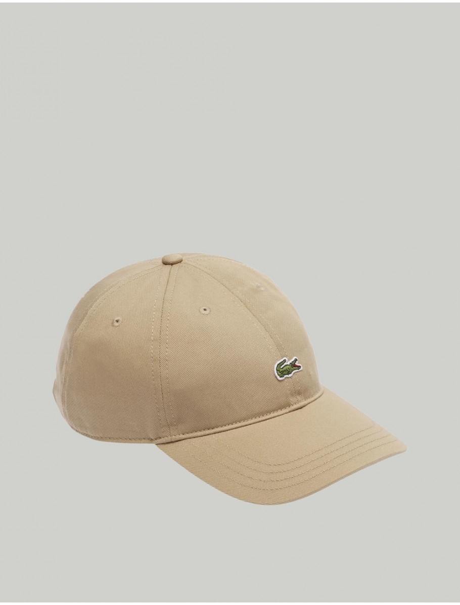 GORRA LACOSTE RK0491 CAP BEIG