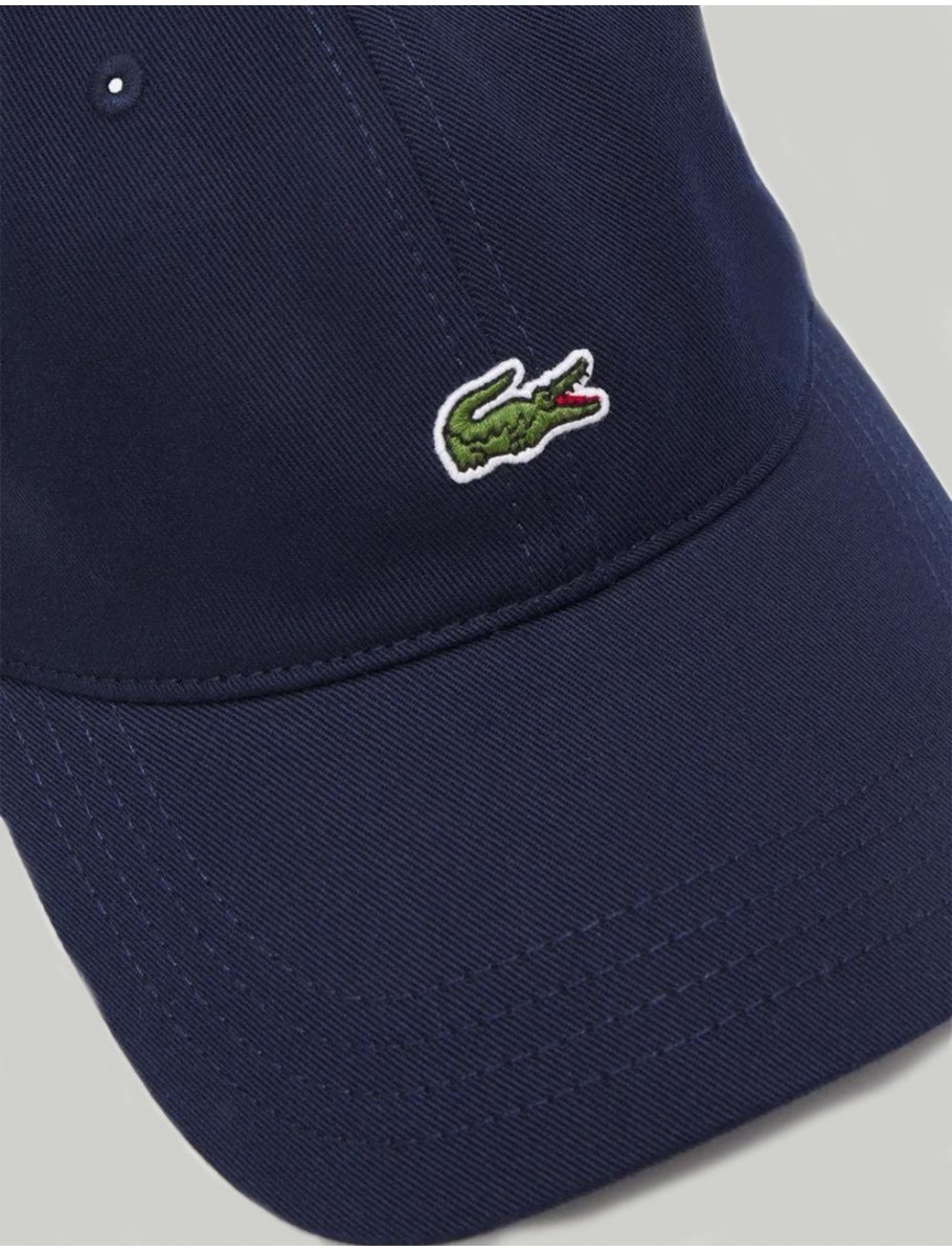 GORRA LACOSTE RK0491 CAP MARINO