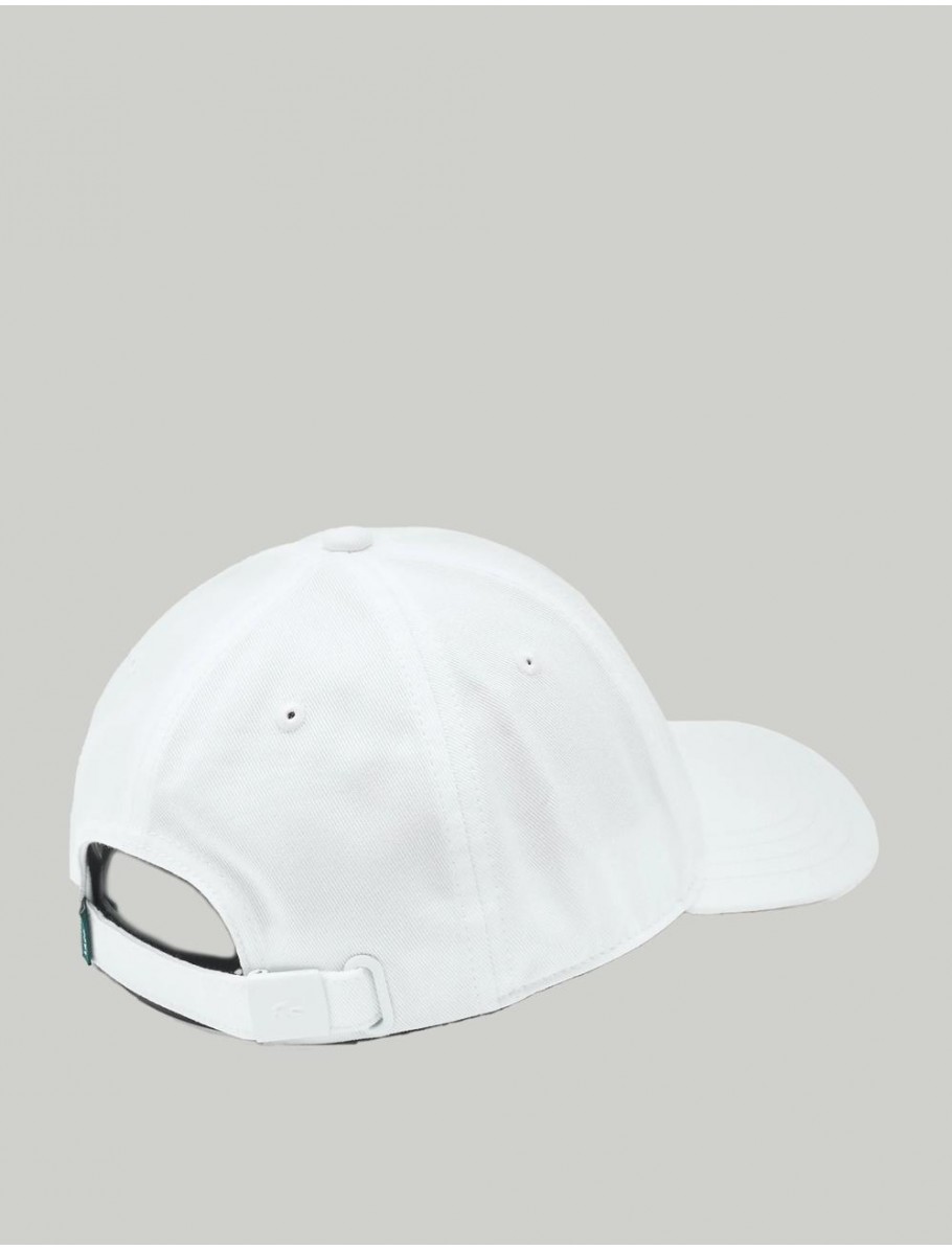 GORRA LACOSTE RK0491 CAP BLANCO