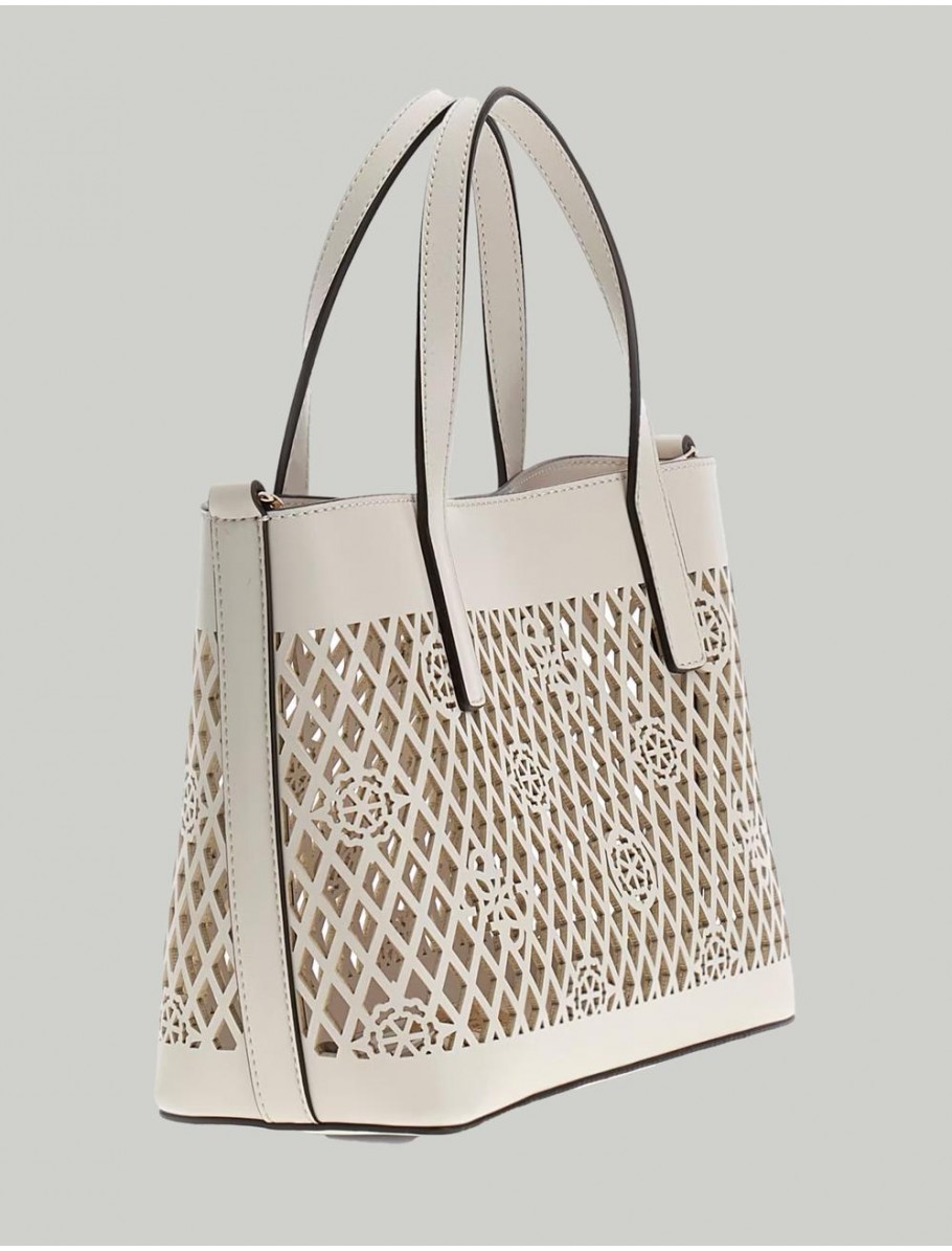 BOLSO GUESS LETTY BEIG