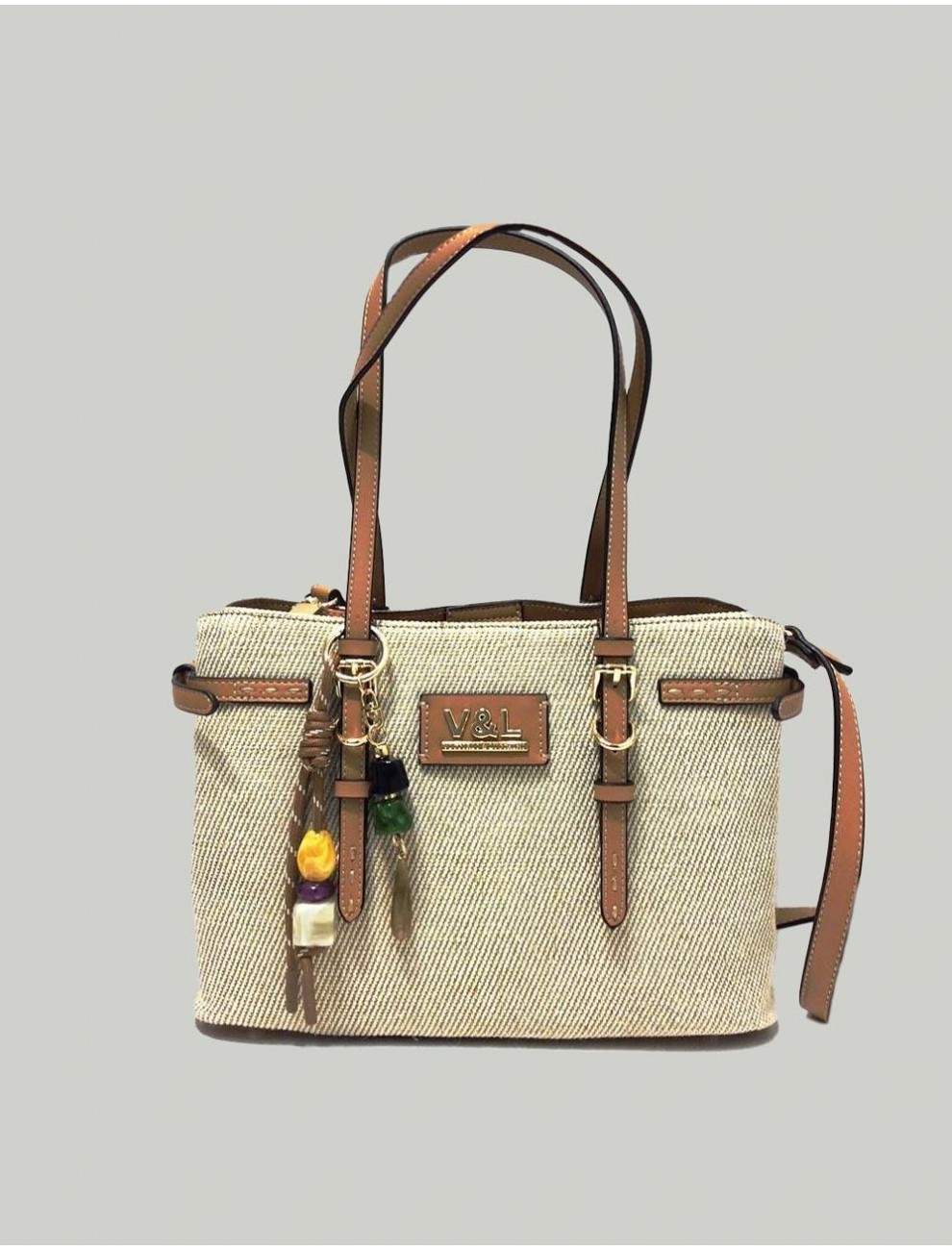 BOLSO VICTORIOLUCCINO VL681 NATURAL