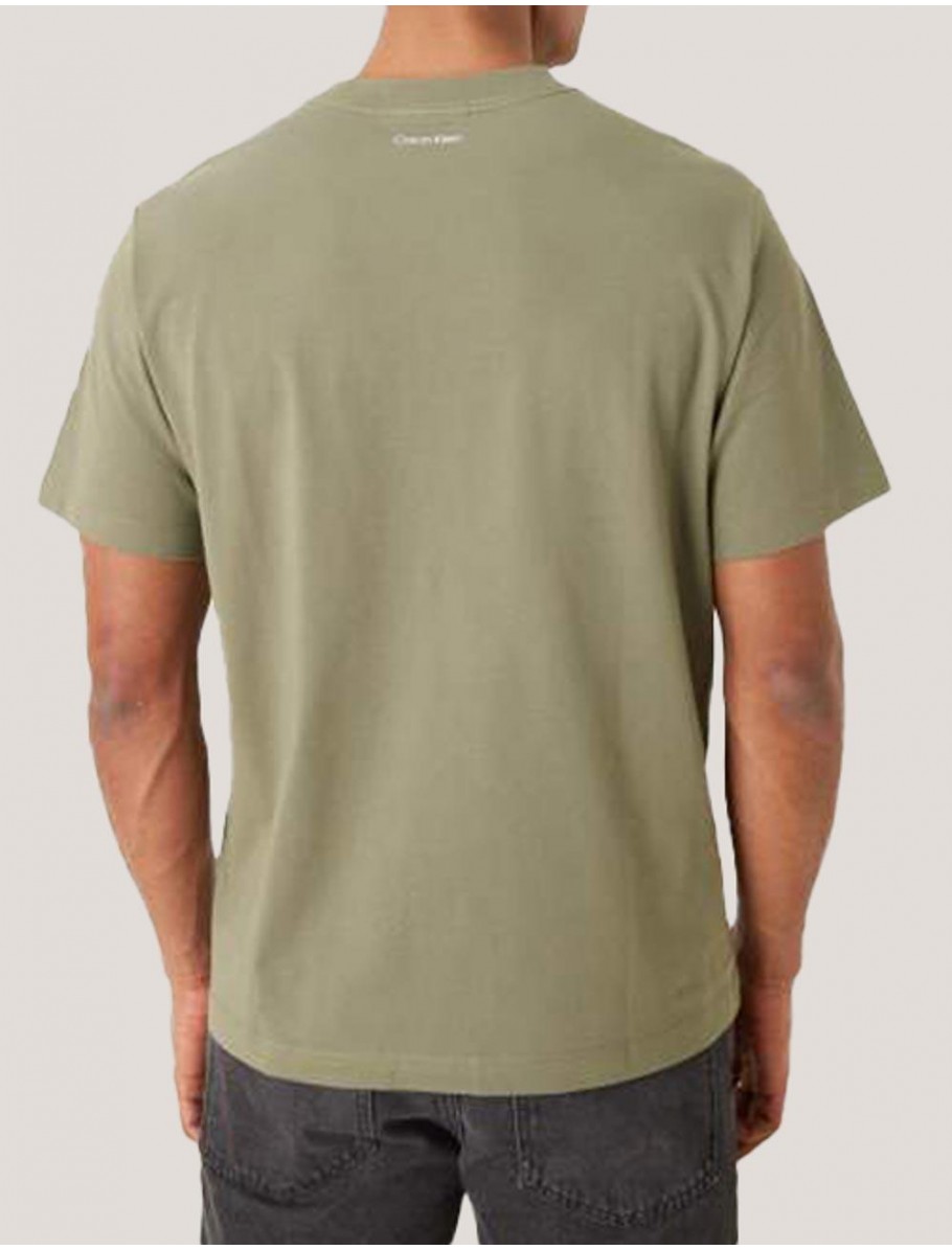 CAMISETA CALVIN KLEIN 20S MARCH GRAPHIC SEASONAL FASHI VERDE