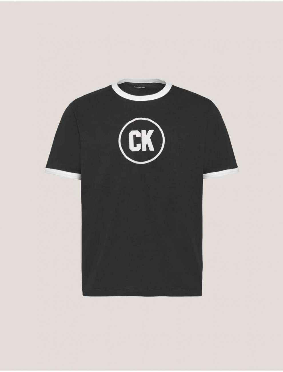 CAMISETA CALVIN KLEIN 20S MARCH GRAPHIC SEASONAL FASHI NEGRO