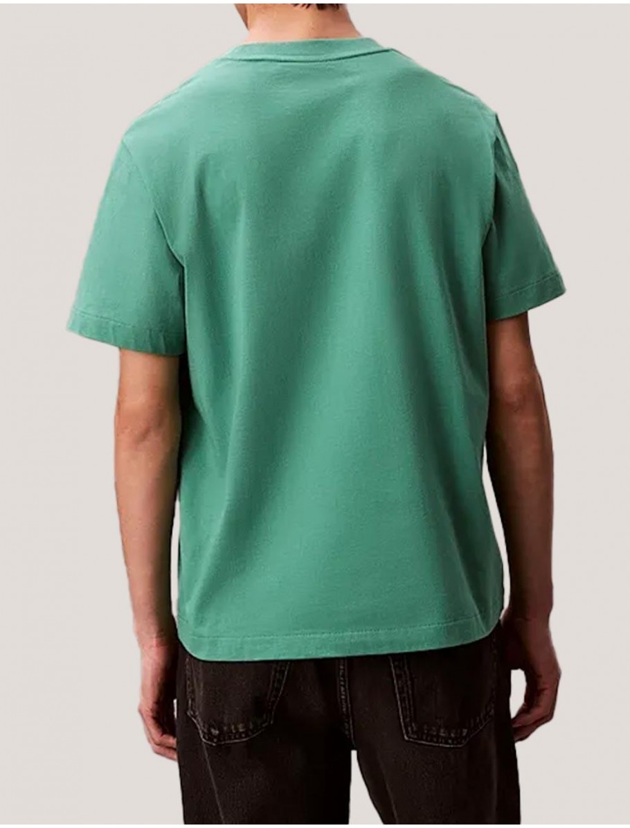 CAMISETA CALVIN KLEIN SS 20S JERSEY EASY VERDE