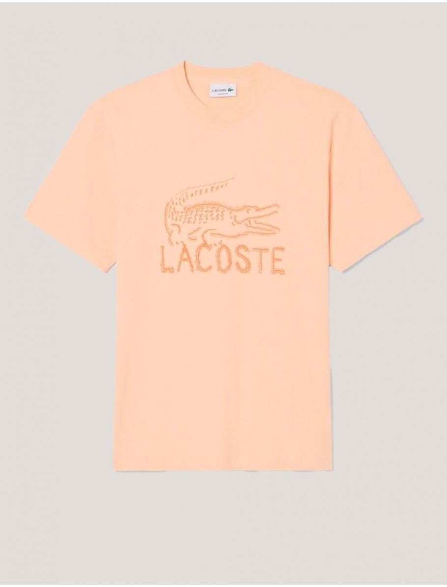 CAMISETA LACOSTE TEE SHIRT ROSA