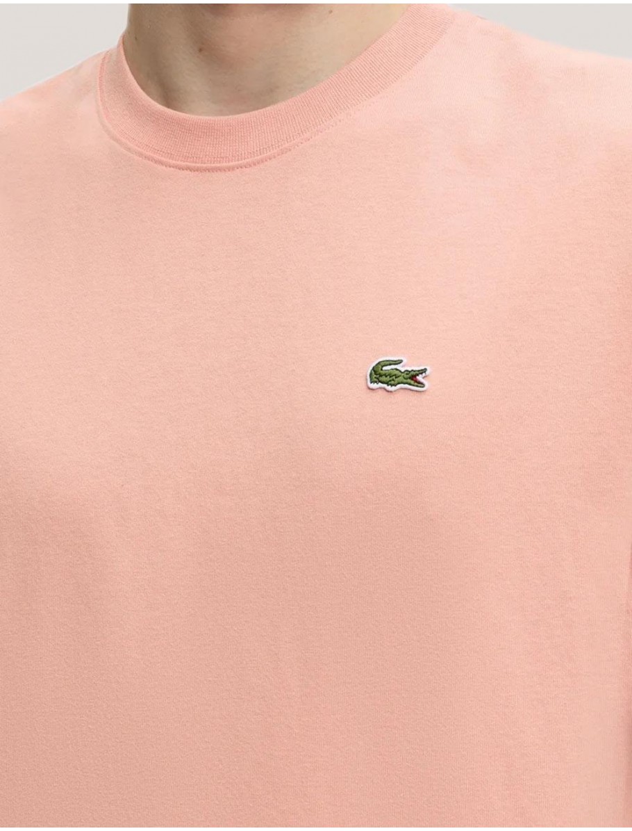 CAMISETA LACOSTE TEE SHIRT ROSA
