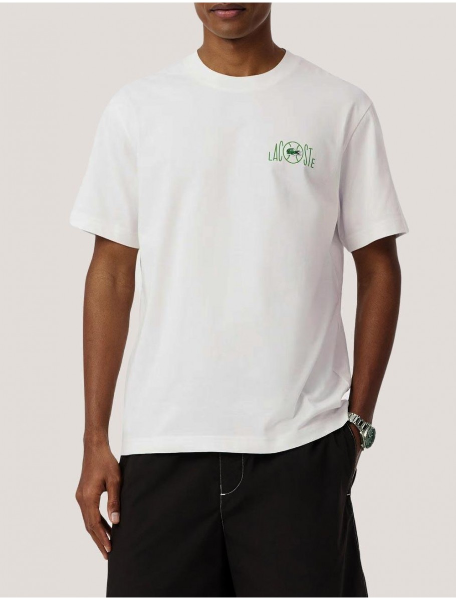 CAMISETA LACOSTE TEE SHIRT BLANCO