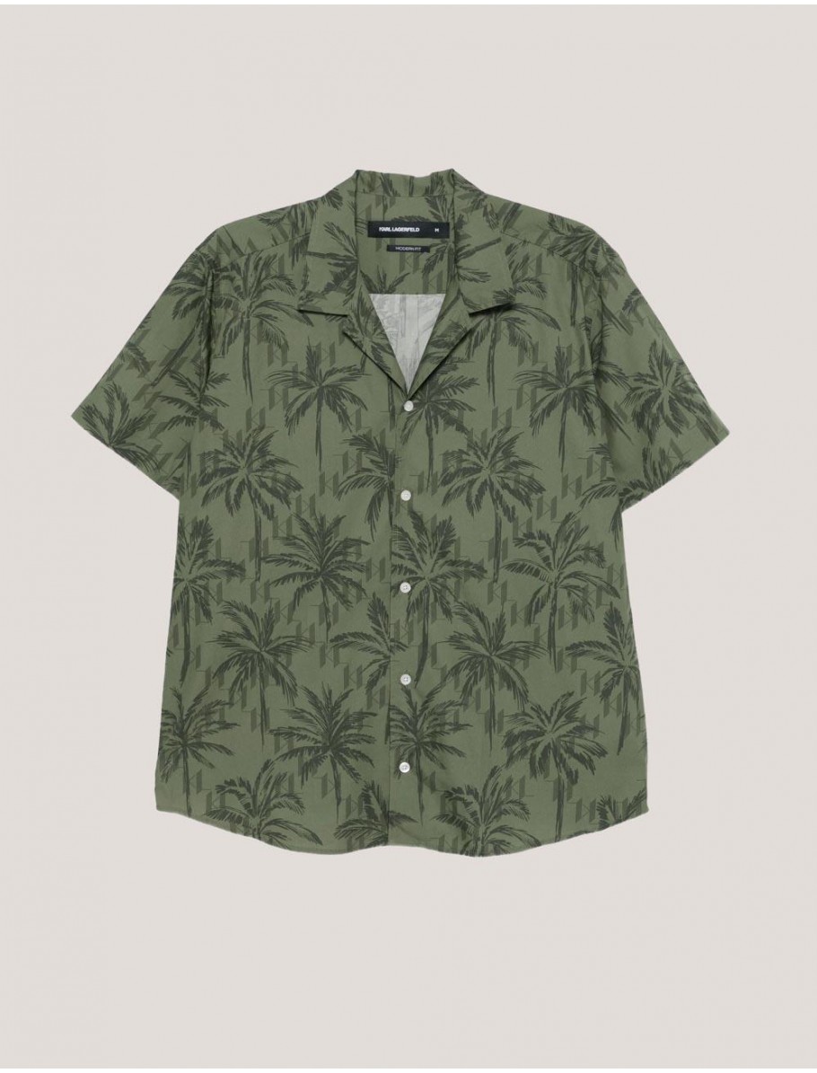 CAMISA KARL LAGERFED 605521 562625 VERDE