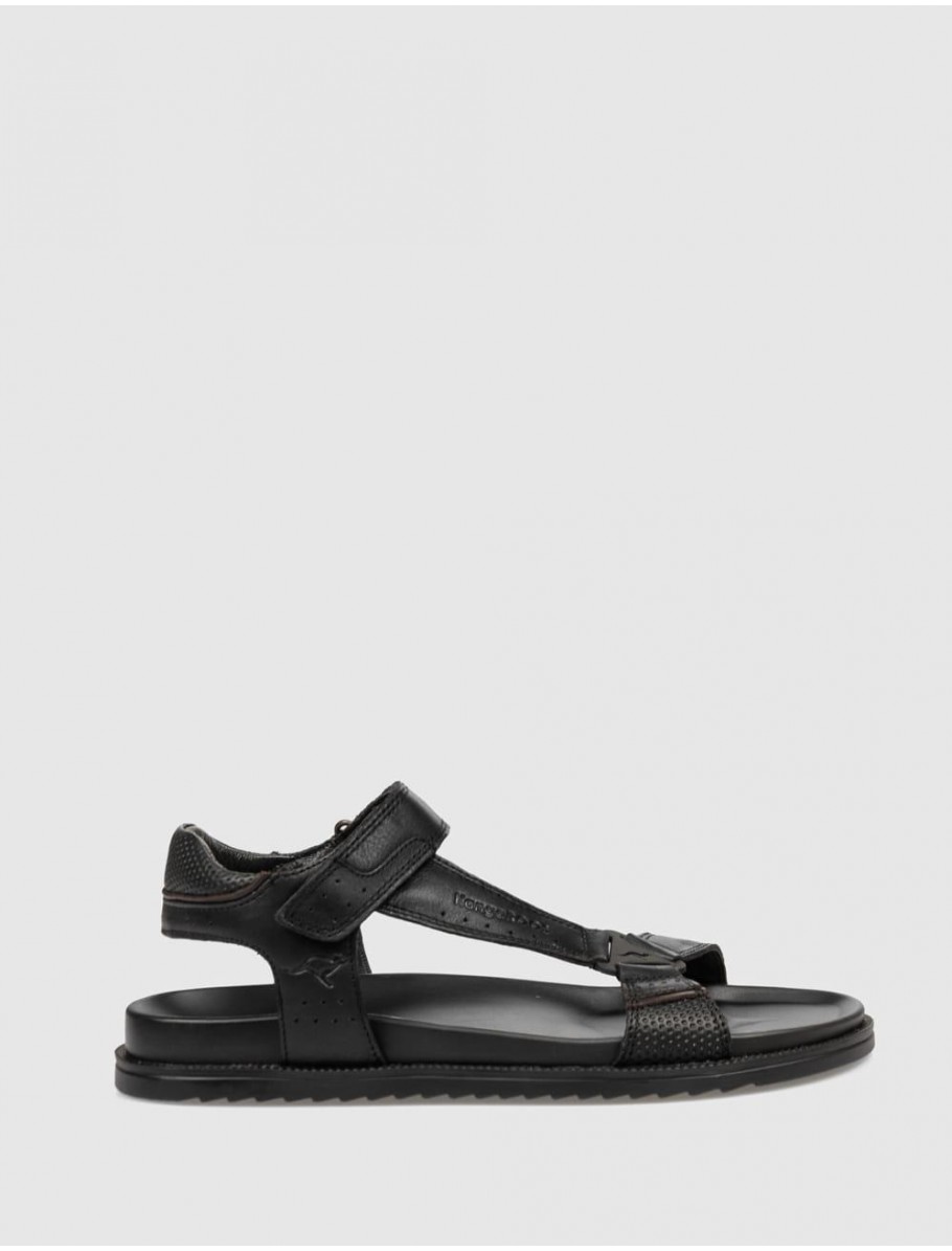 SANDALIA CALIFORNIANA KANGAROOS 1025 NEGRO