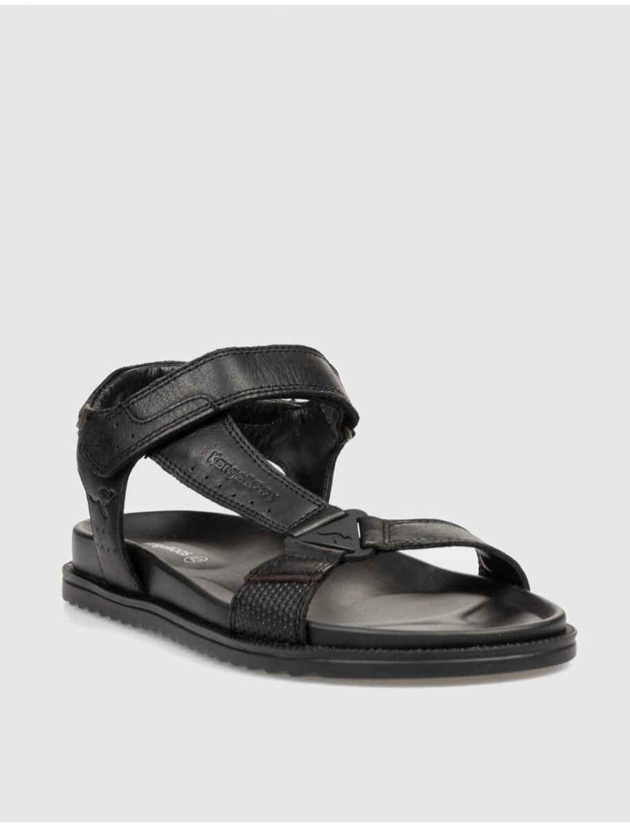 SANDALIA CALIFORNIANA KANGAROOS 1025 NEGRO