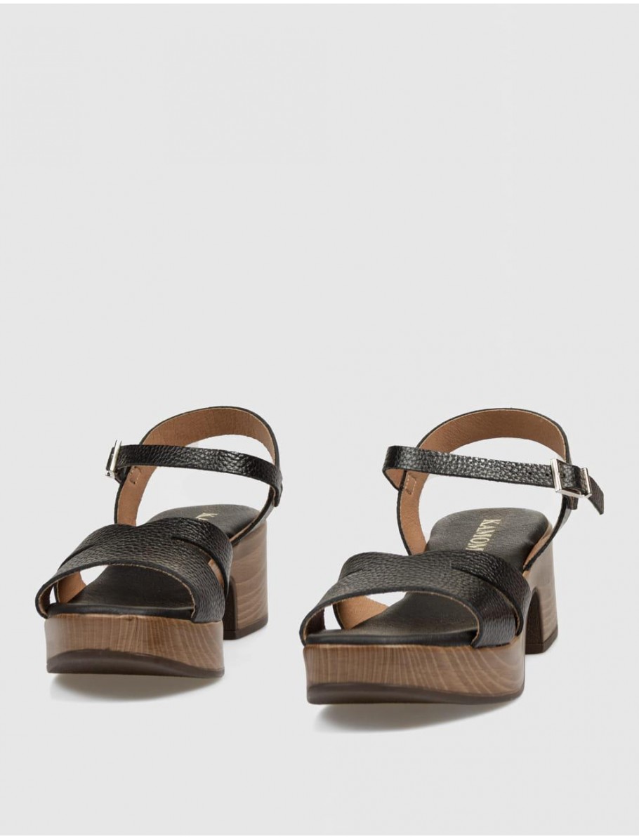 SANDALIA KAMOME ZULA NEGRO