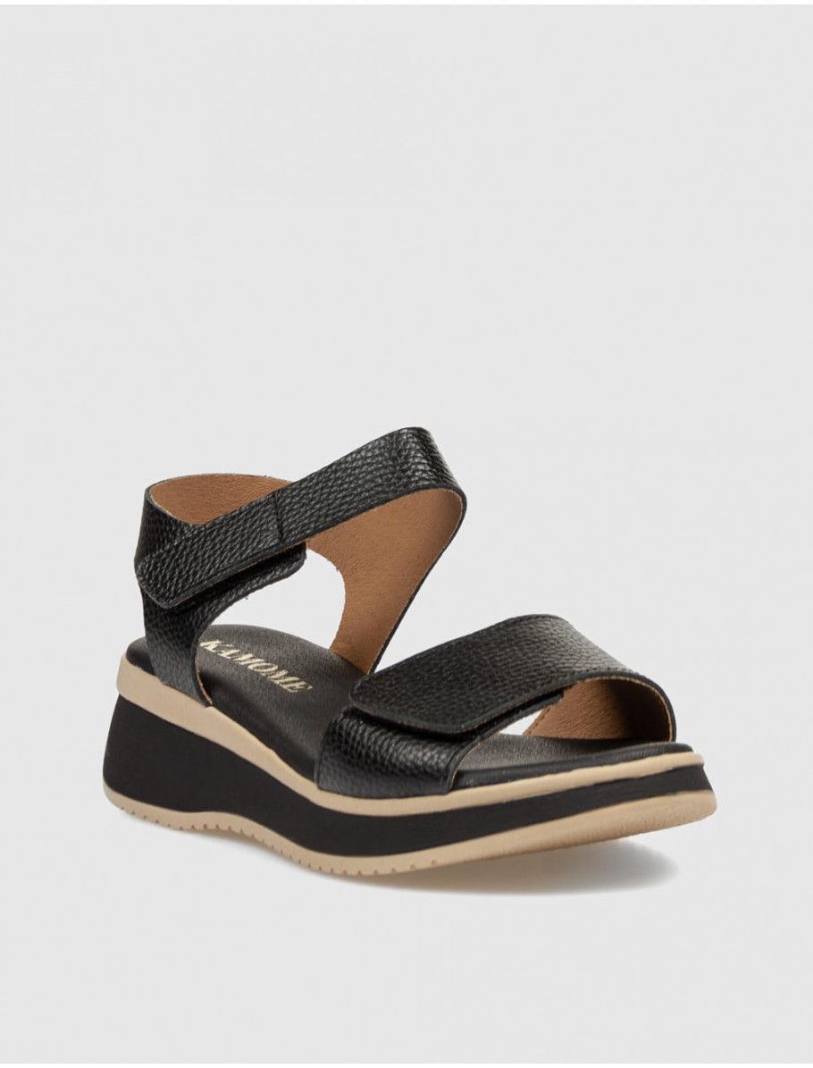 SANDALIA KAMOME HUSNIA NEGRO