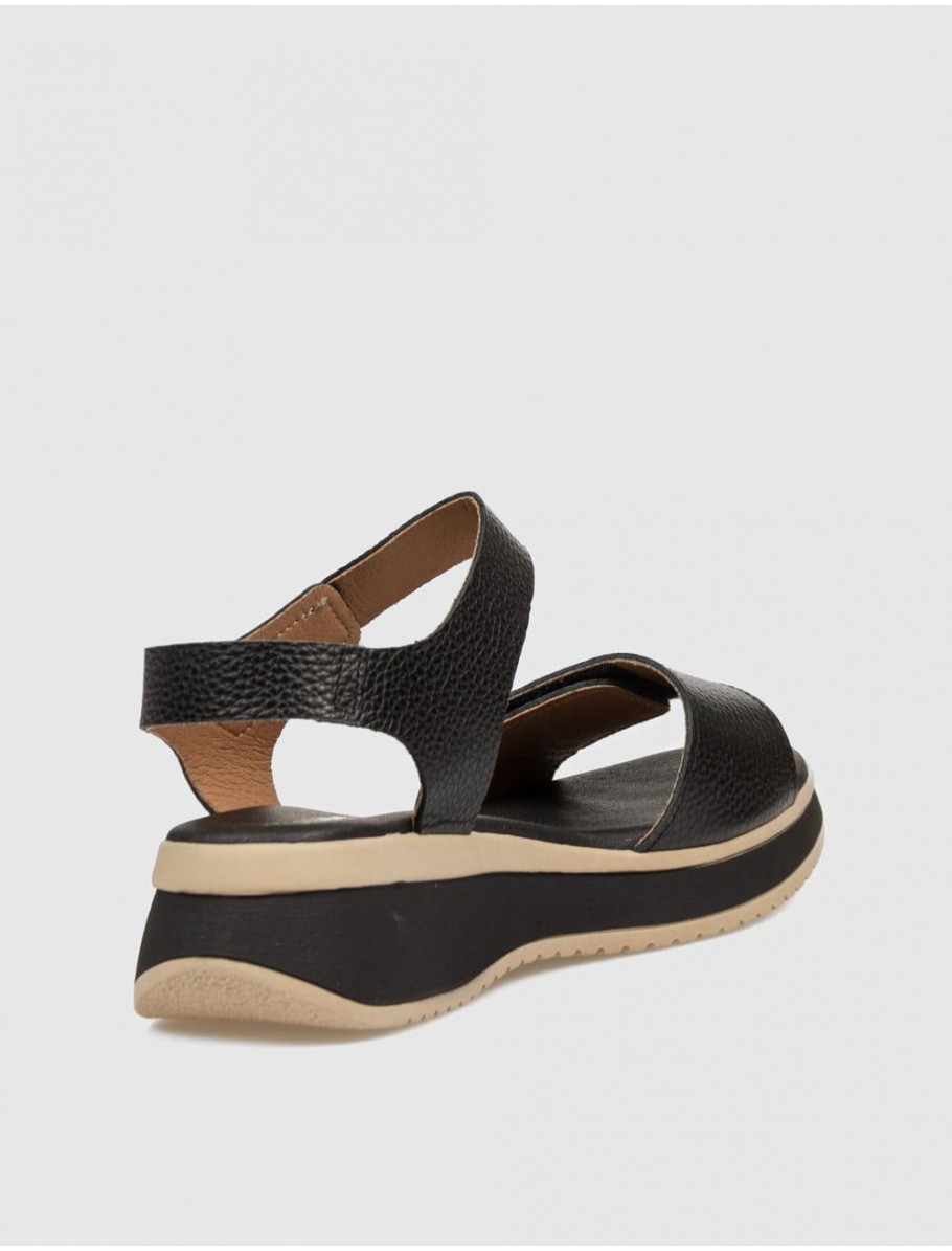 SANDALIA KAMOME HUSNIA NEGRO