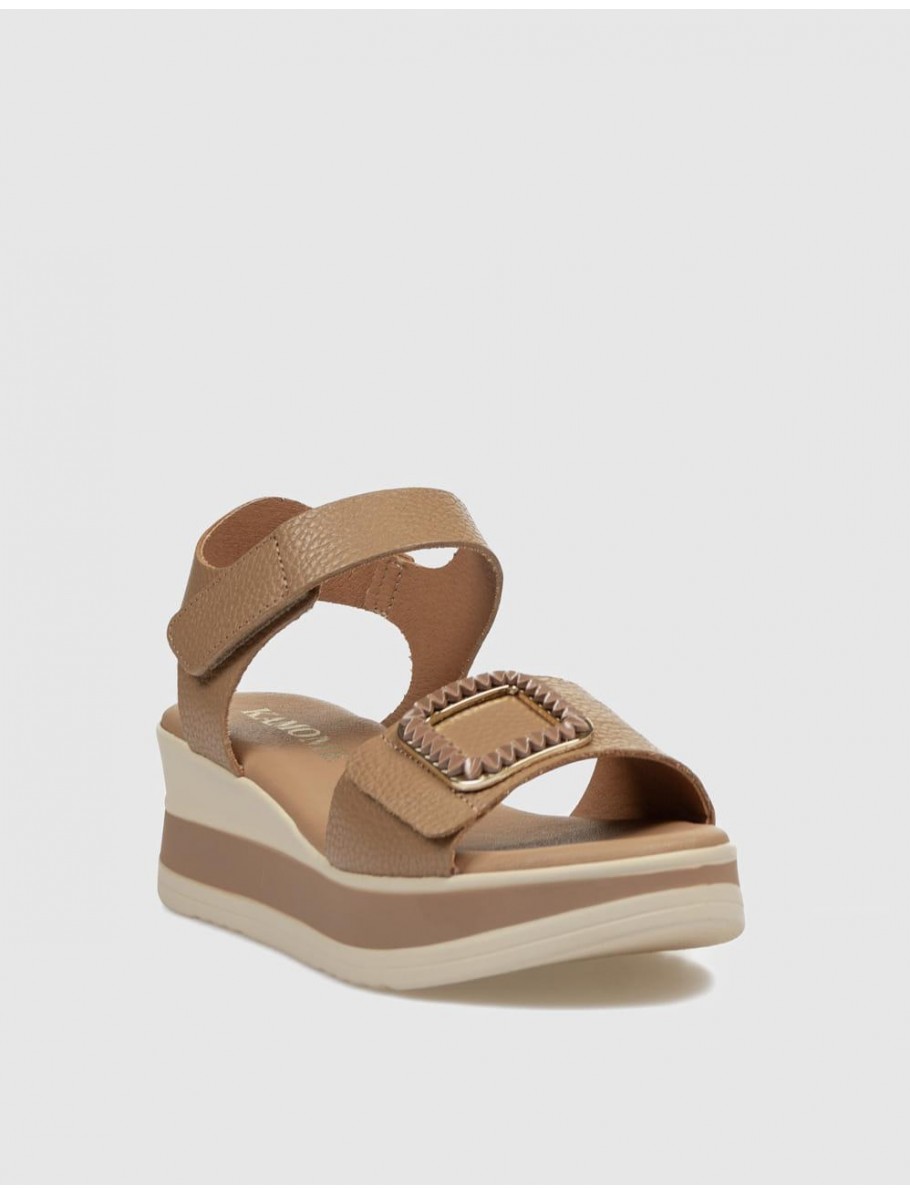 SANDALIA KAMOME TOVAR TAUPE