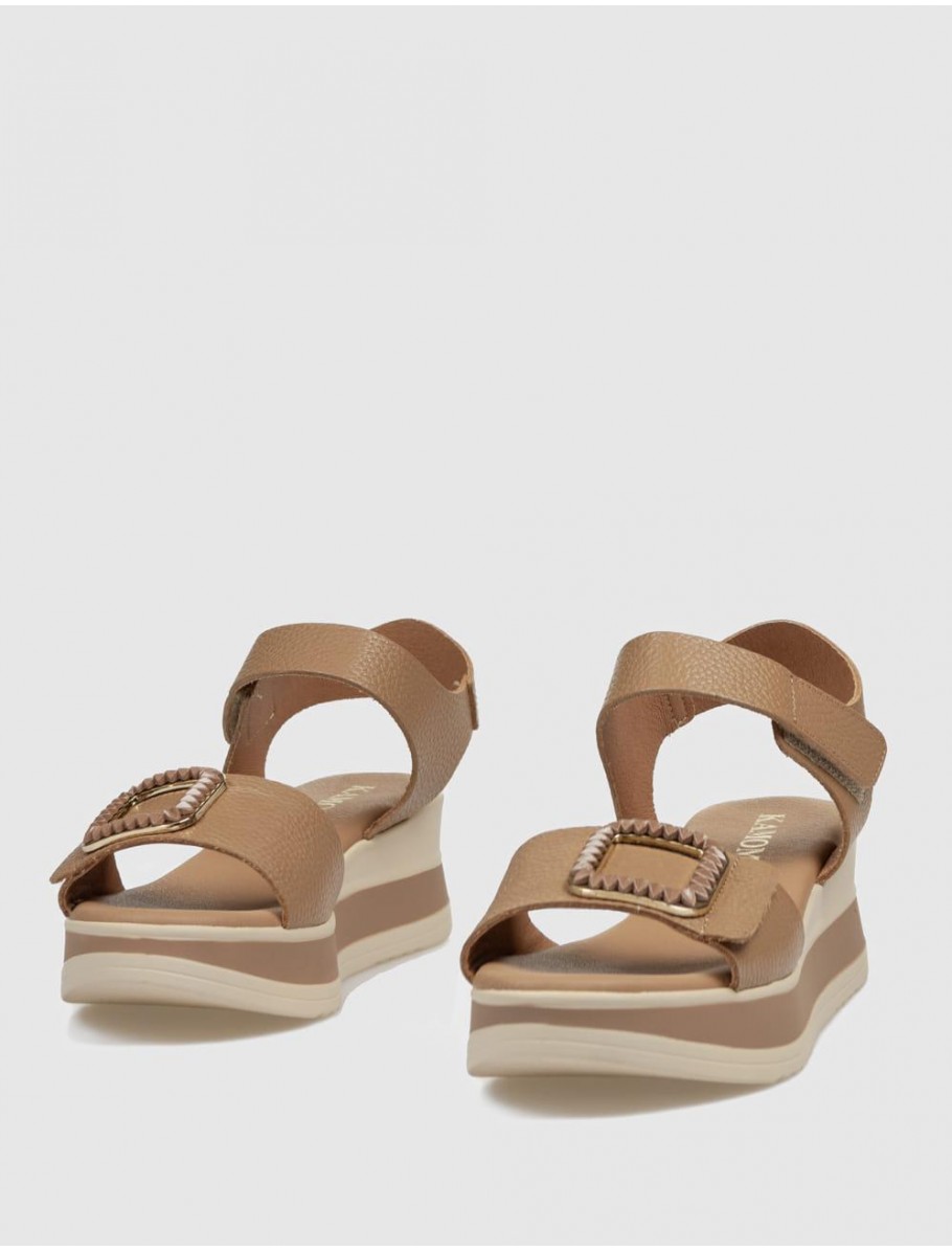 SANDALIA KAMOME TOVAR TAUPE