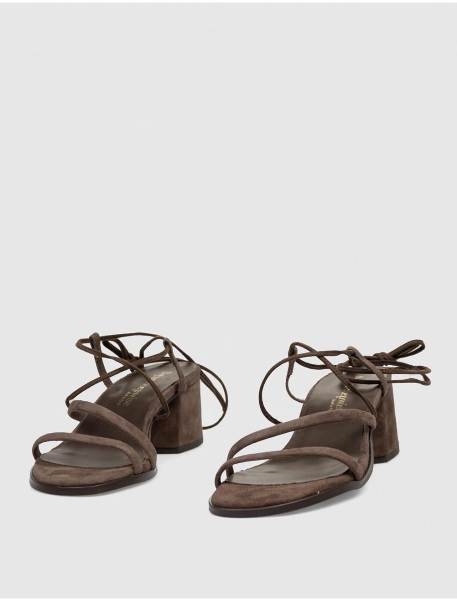 SANDALIA BRYAN STEPWISE GRECIA 2605 MARRoN