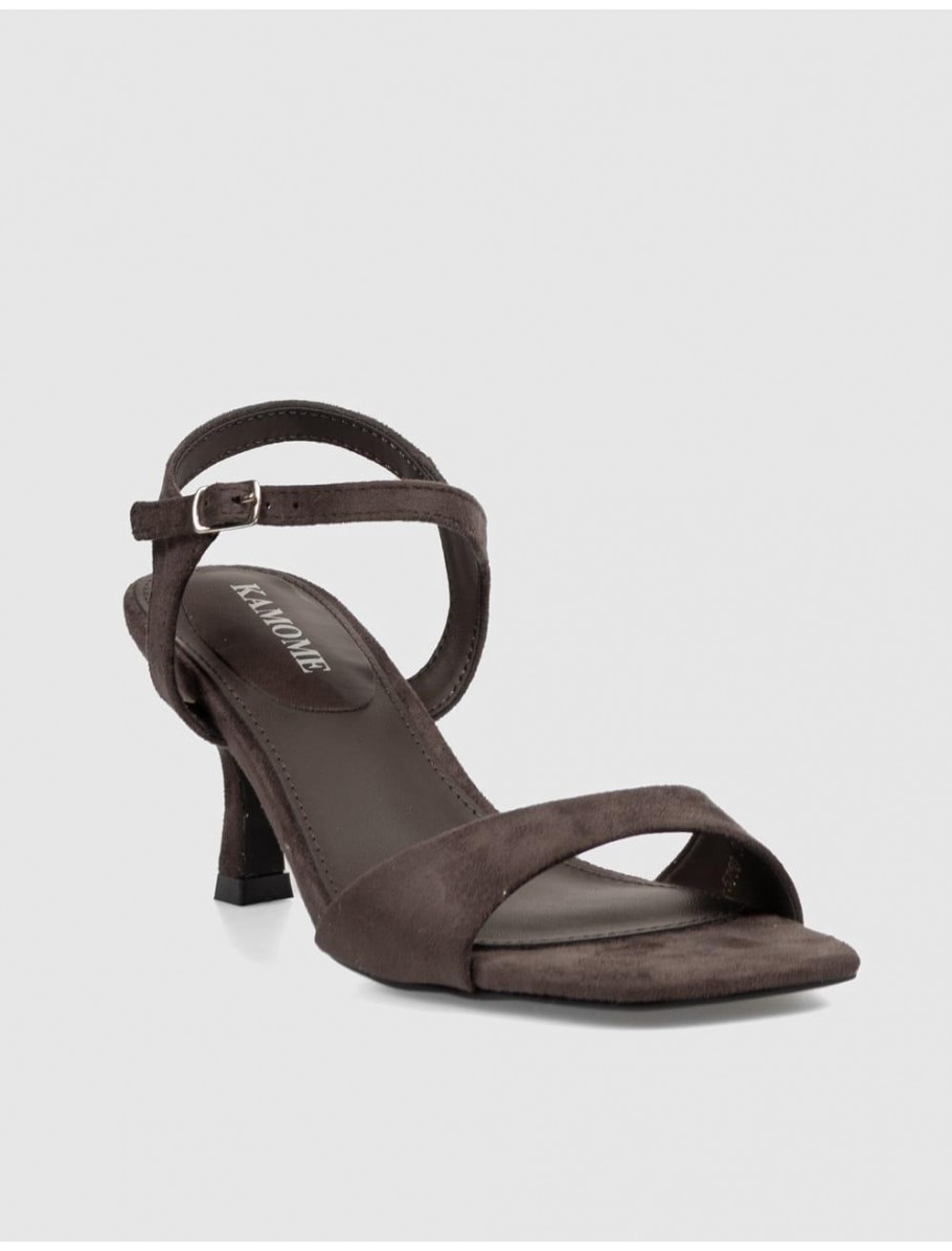 SANDALIA KAMOME TRENDS DELFA MARRoN