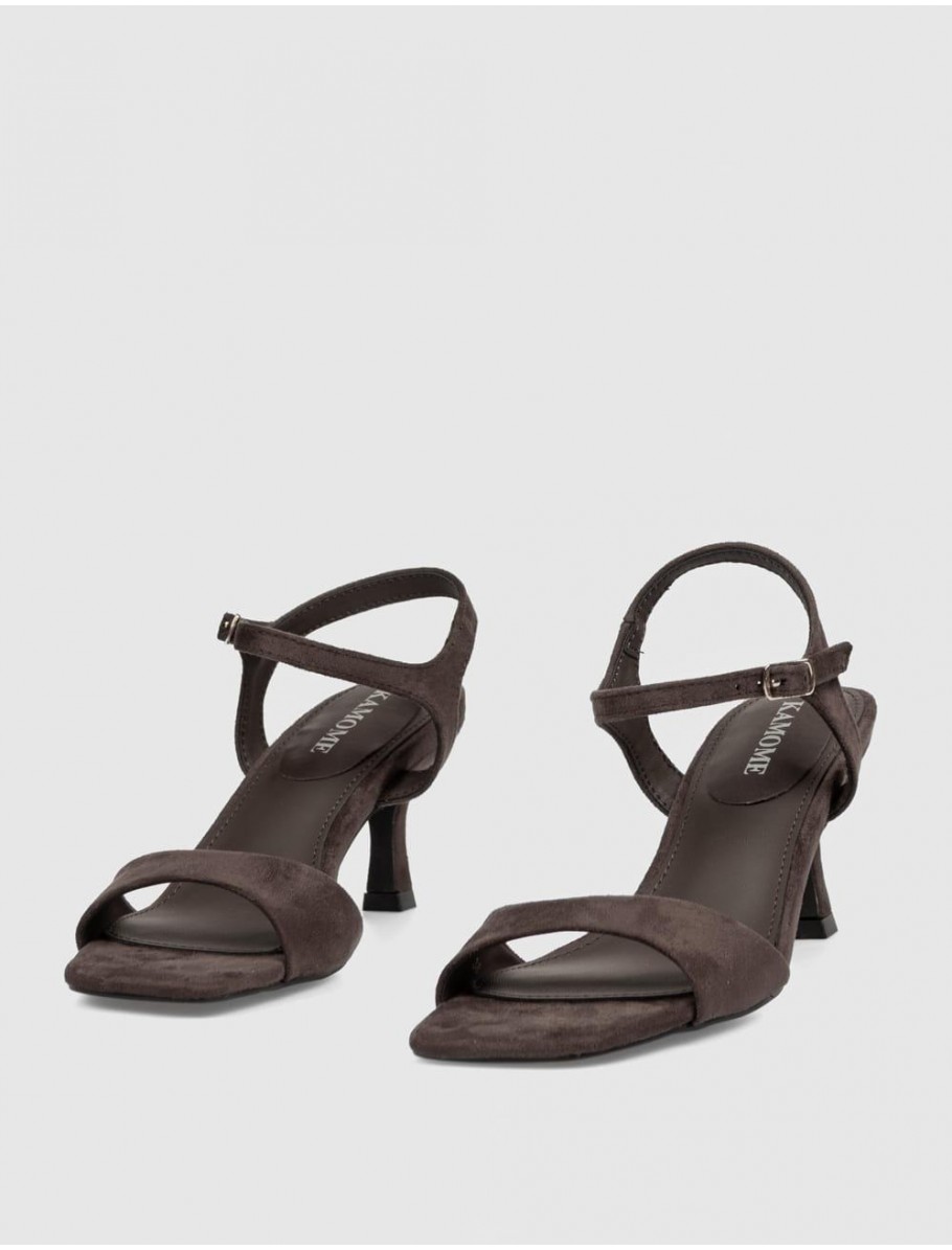 SANDALIA KAMOME TRENDS DELFA MARRoN