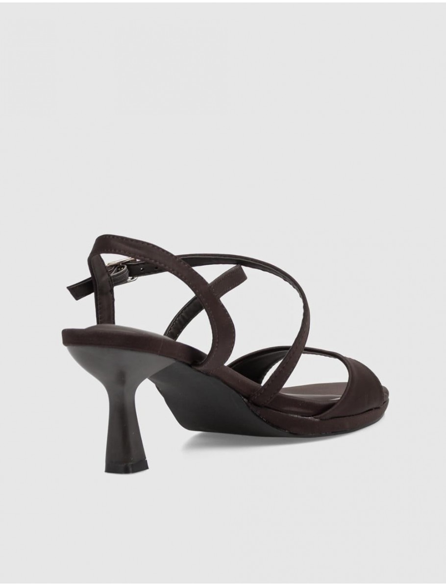 SANDALIA KAMOME TRENDS BELIA MARRoN