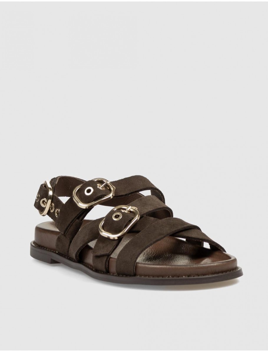 SANDALIA INUOVO D51006 MARRoN