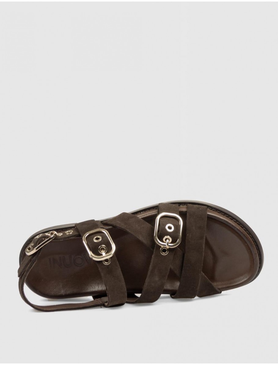 SANDALIA INUOVO D51006 MARRoN