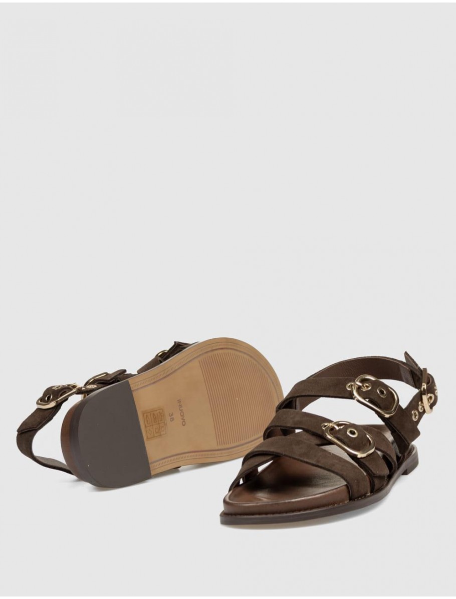 SANDALIA INUOVO D51006 MARRoN