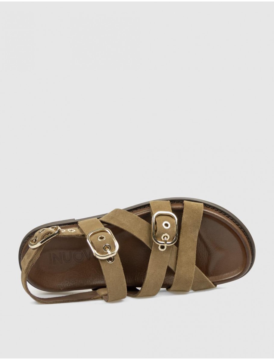SANDALIA INUOVO D51006 CaMEL