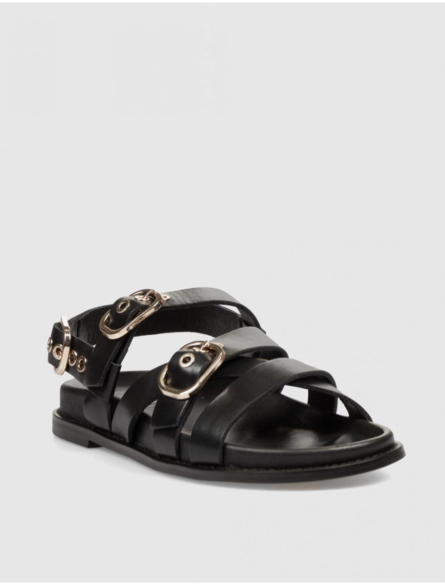 SANDALIA INUOVO D51006 NEGRO