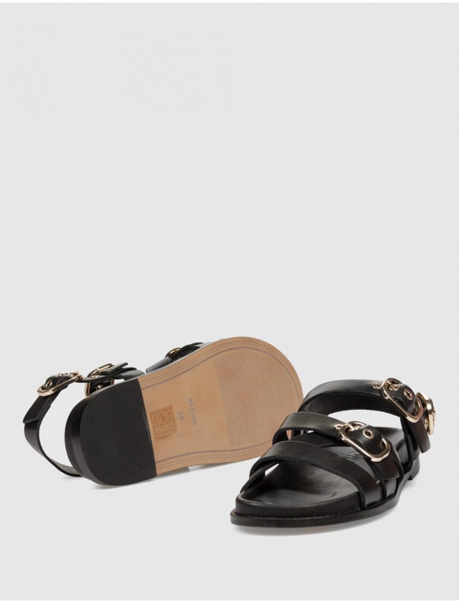 SANDALIA INUOVO D51006 NEGRO