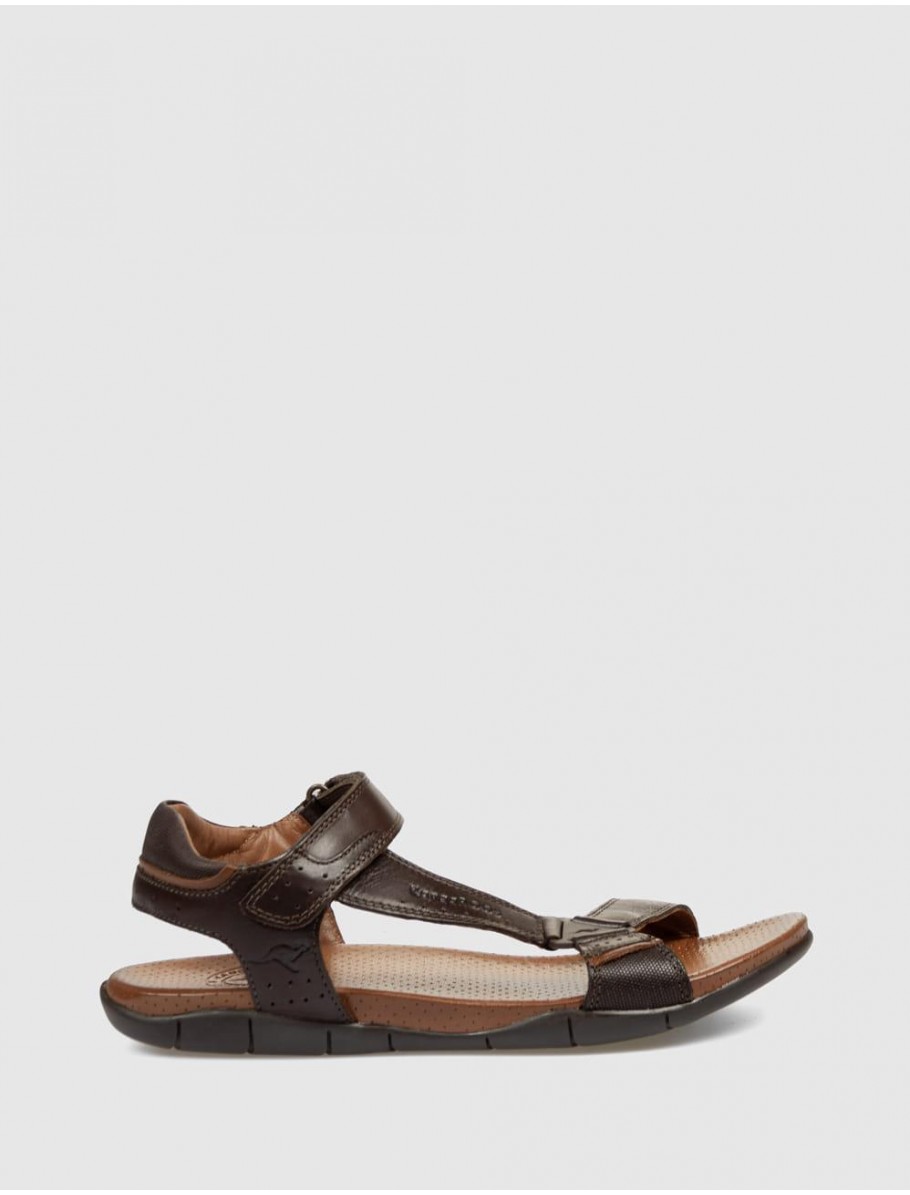SANDALIA CALIFORNIANA KANGAROOS 1003 MARRoN