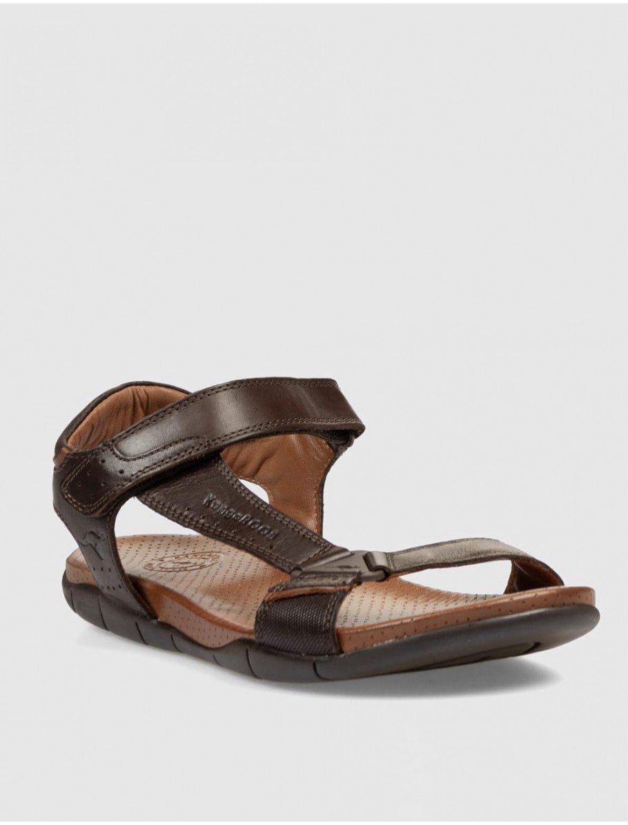 SANDALIA CALIFORNIANA KANGAROOS 1003 MARRoN