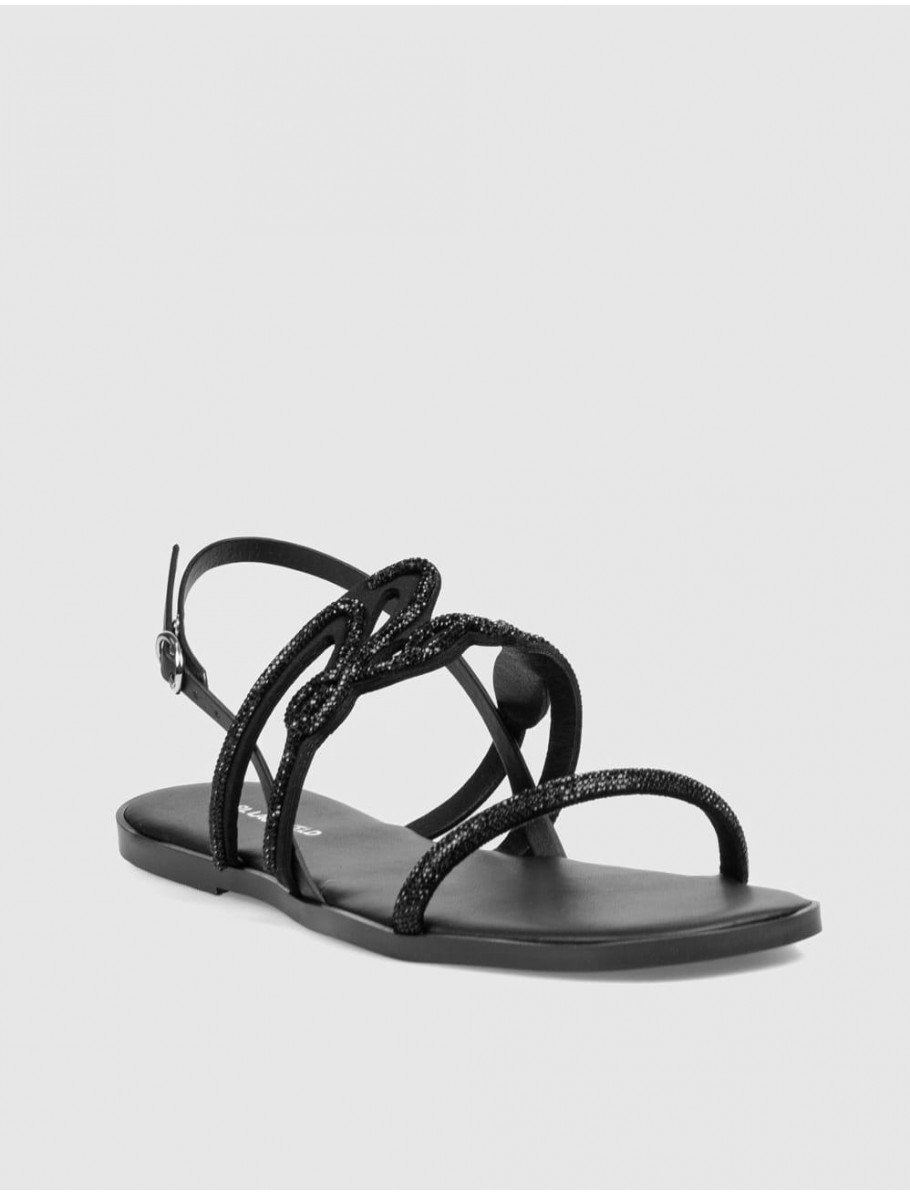 SANDALIA KARL LAGERFED OLYMPIA II KARL SIGNIA SLING NEGRO