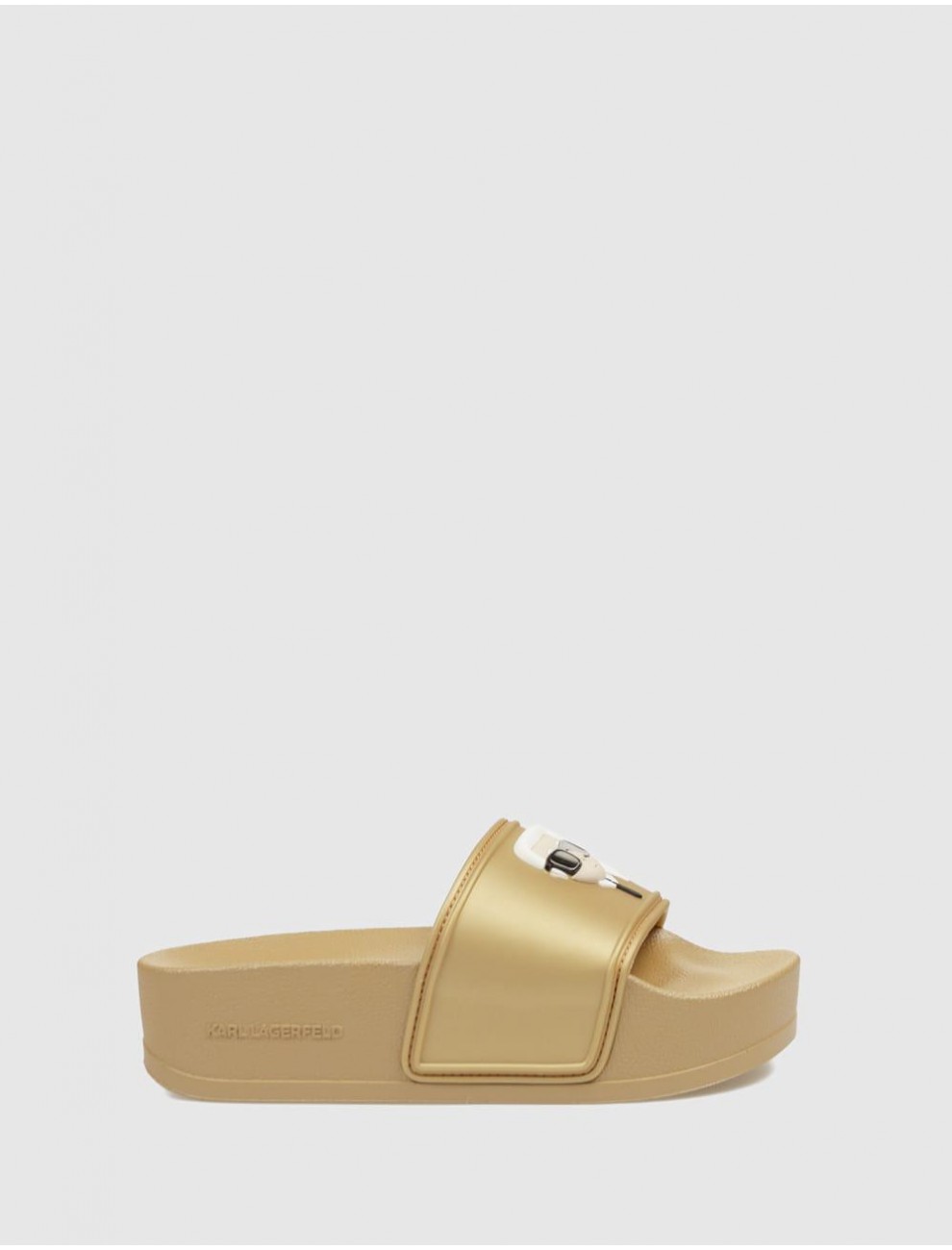 SANDALIA KARL LAGERFED KONDO MAXI II KARL NFT SHINE ORO