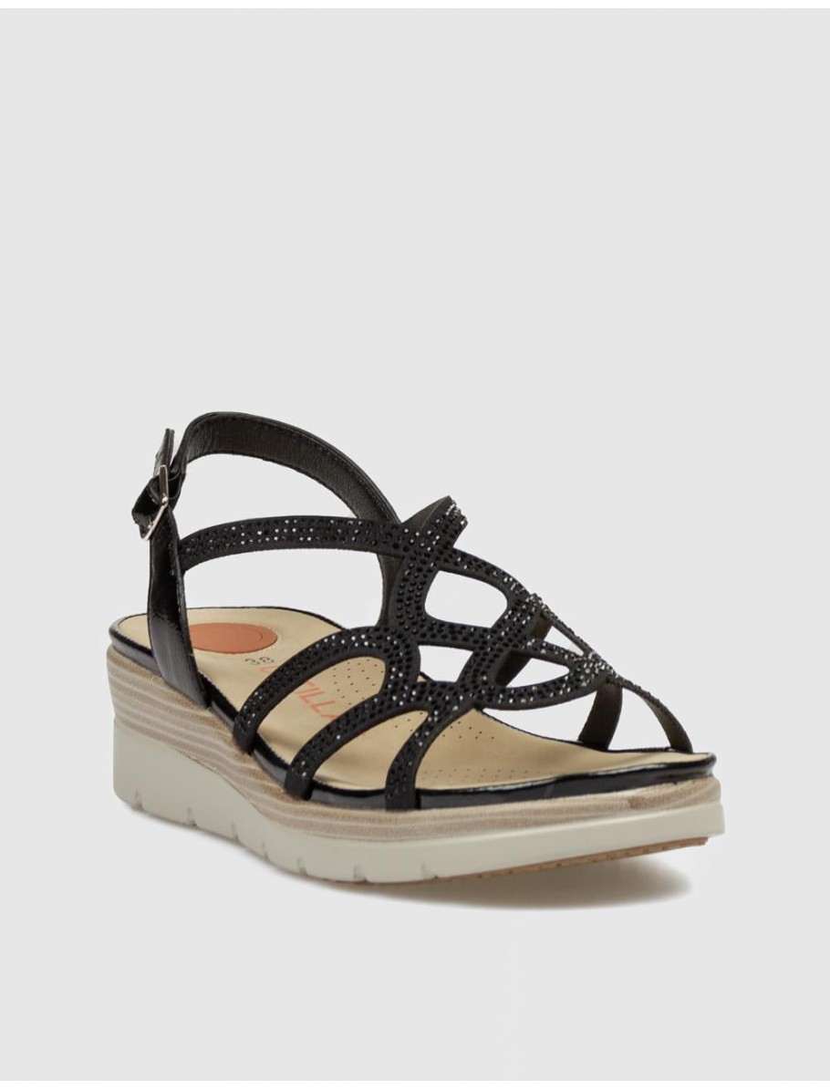 SANDALIA DOCTOR CUTILLAS 31803 NEGRO