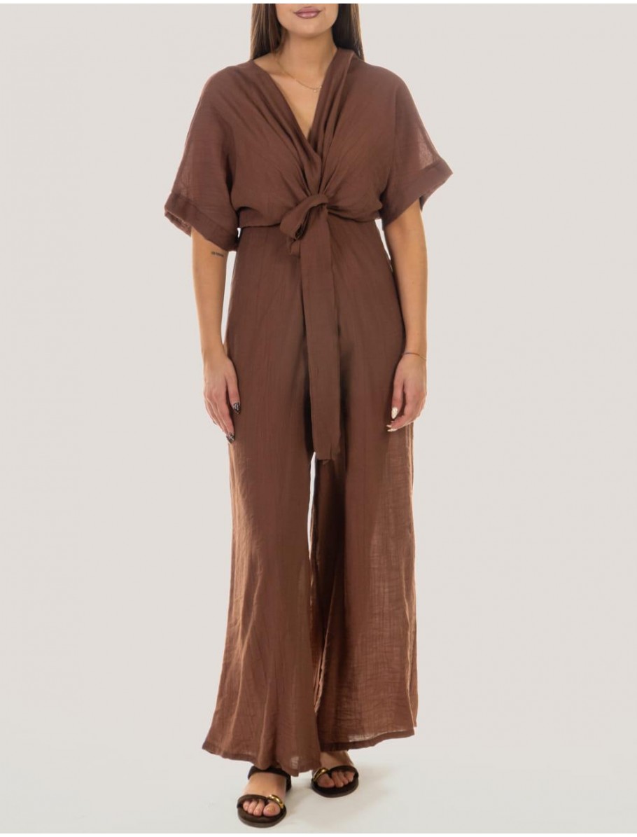 VESTIDO OBVIO LAILA MARRoN