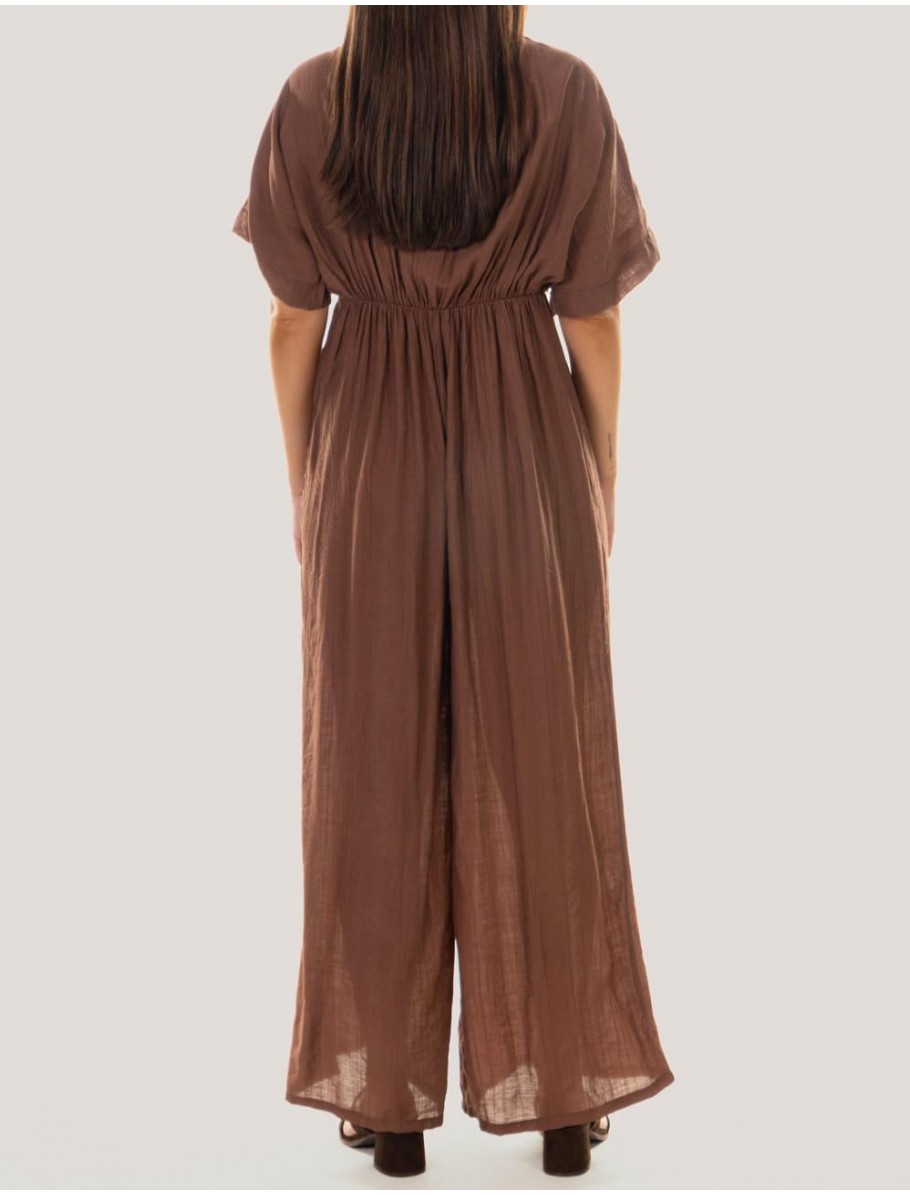 VESTIDO OBVIO LAILA MARRoN