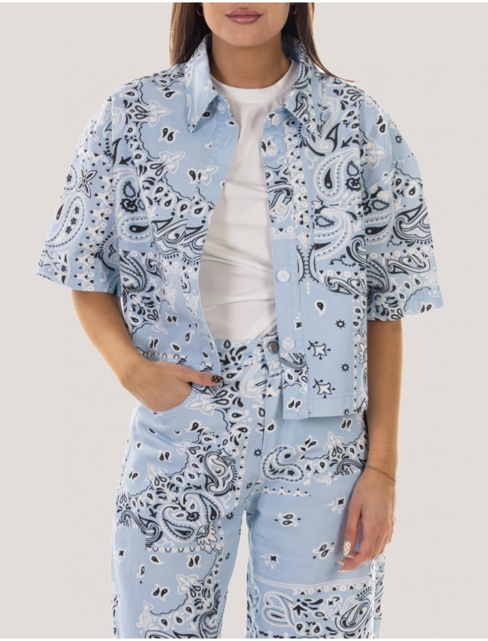 CAMISA OBVIO GLADYS AZUL