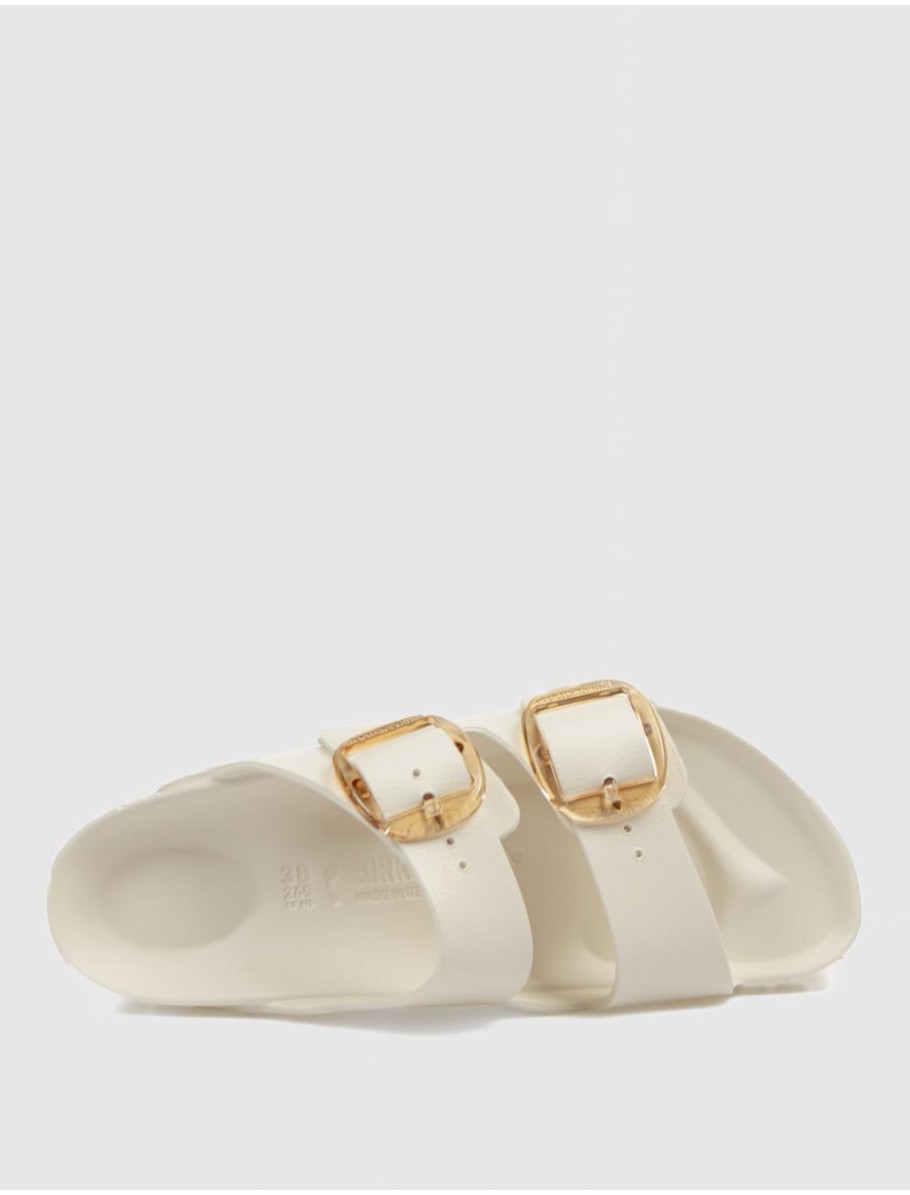 CHANCLA BIRKENSTOCK ARIZONA BIG BUCKLE BLANCO