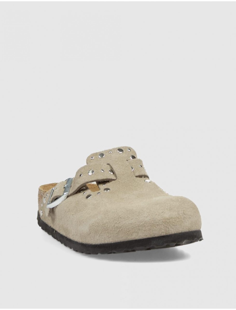 BIO BIRKENSTOCK BOSTON RIVET TAUPE