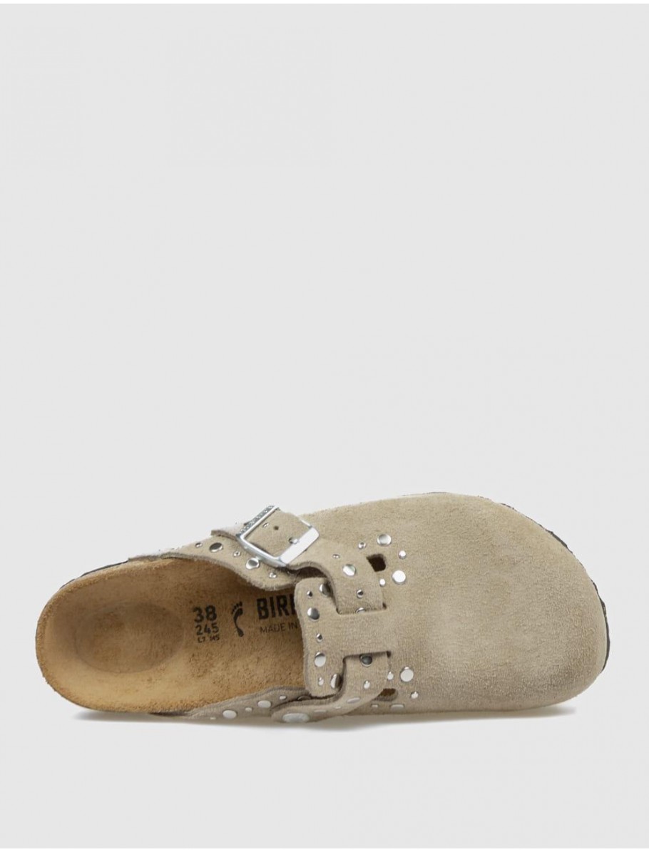 BIO BIRKENSTOCK BOSTON RIVET TAUPE