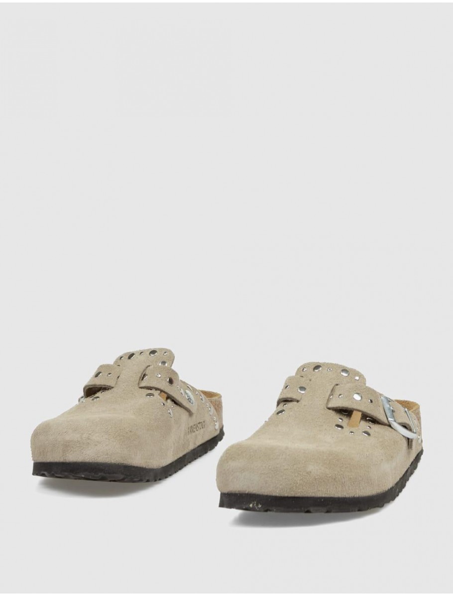 BIO BIRKENSTOCK BOSTON RIVET TAUPE
