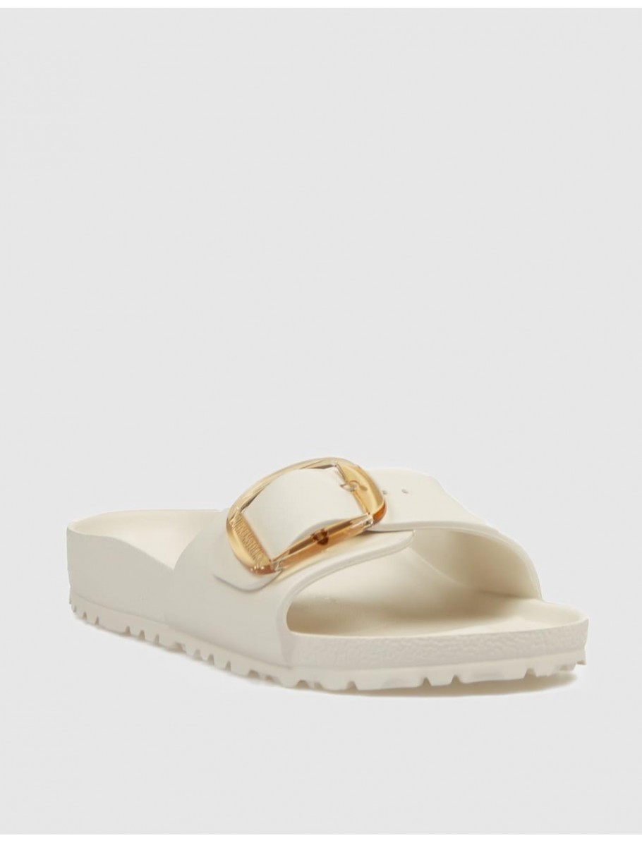 CHANCLA BIRKENSTOCK MADRID BIG BUCKLE EVA BLANCO