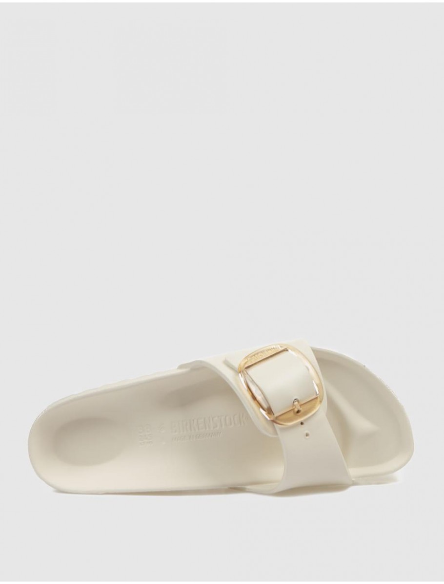 CHANCLA BIRKENSTOCK MADRID BIG BUCKLE EVA BLANCO