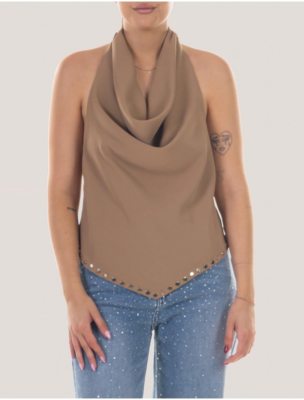 CAMISETA OBVIO BERA TAUPE